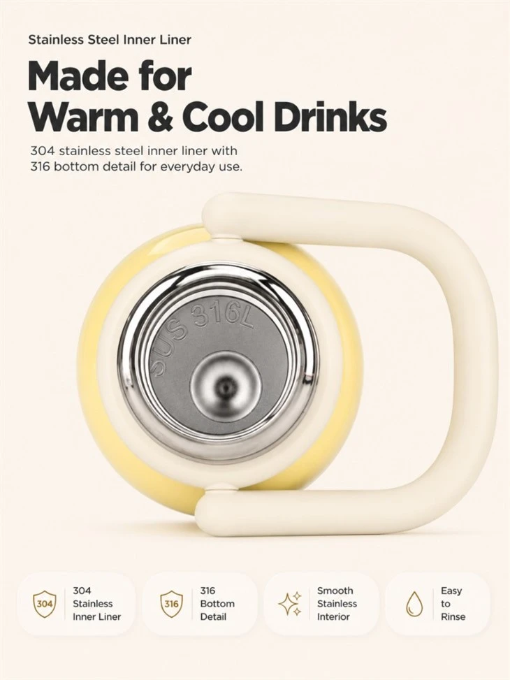 Double Walled Stainless Steel Vacuum Drink Bottle-Y7028 high quality